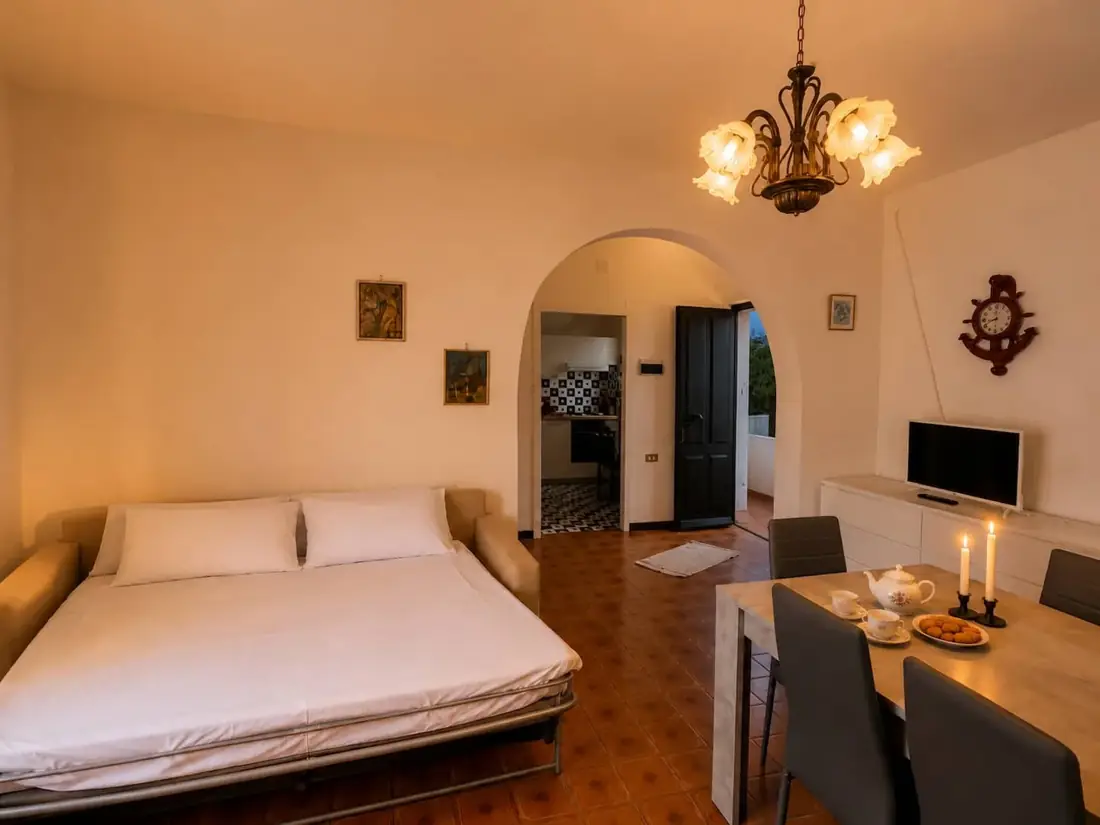 Avventura · Appartamento fronte spiaggia — Salotto
