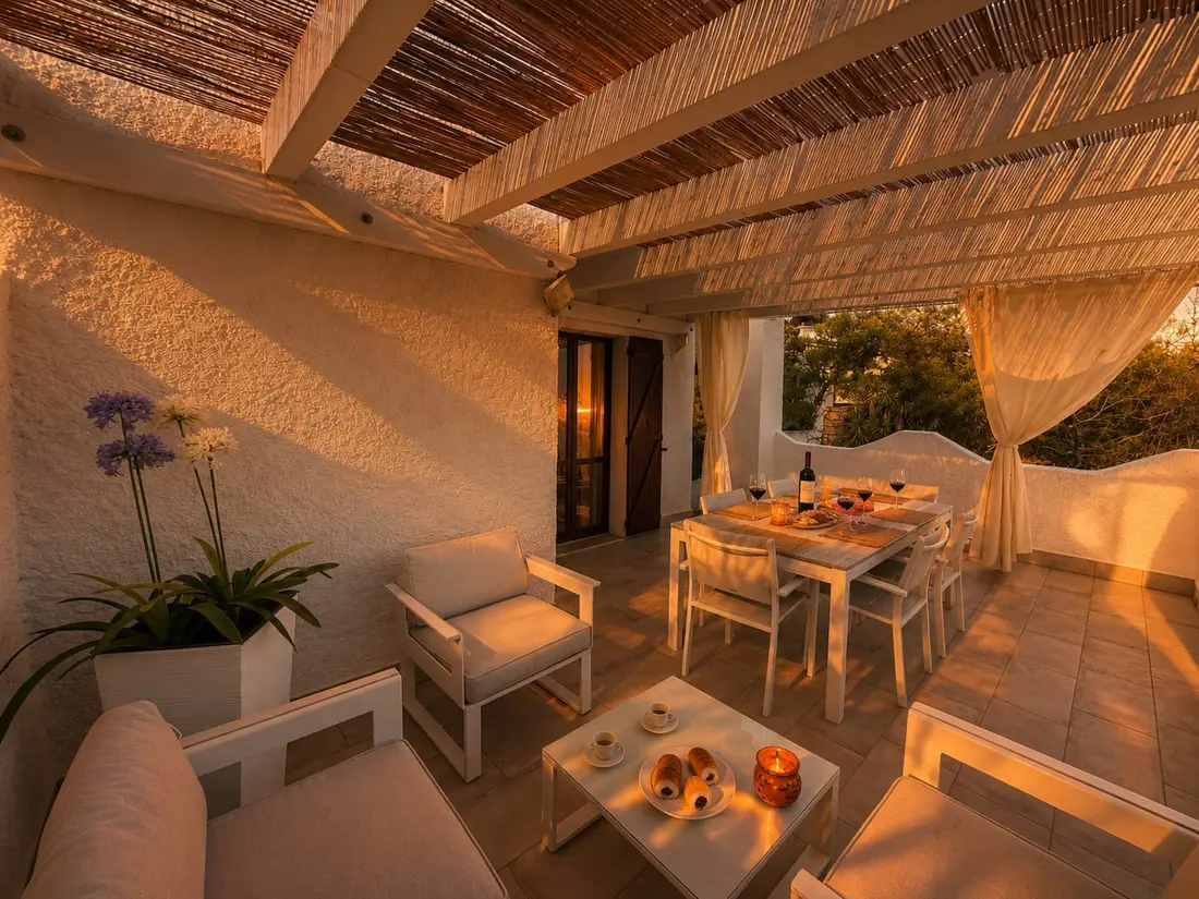 Casa di Marcy — Zona relax sulla terrazza