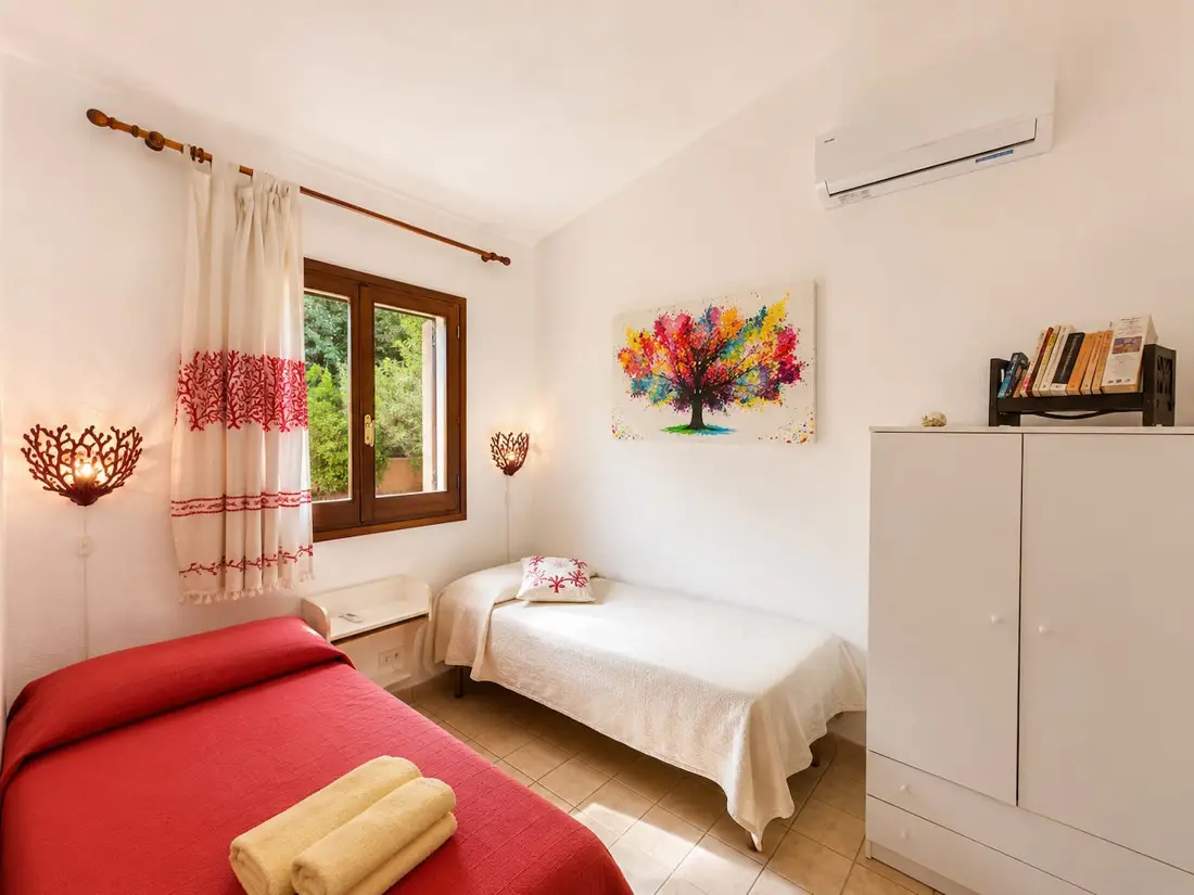 Casa di Marcy — Seconda camera con letti singoli