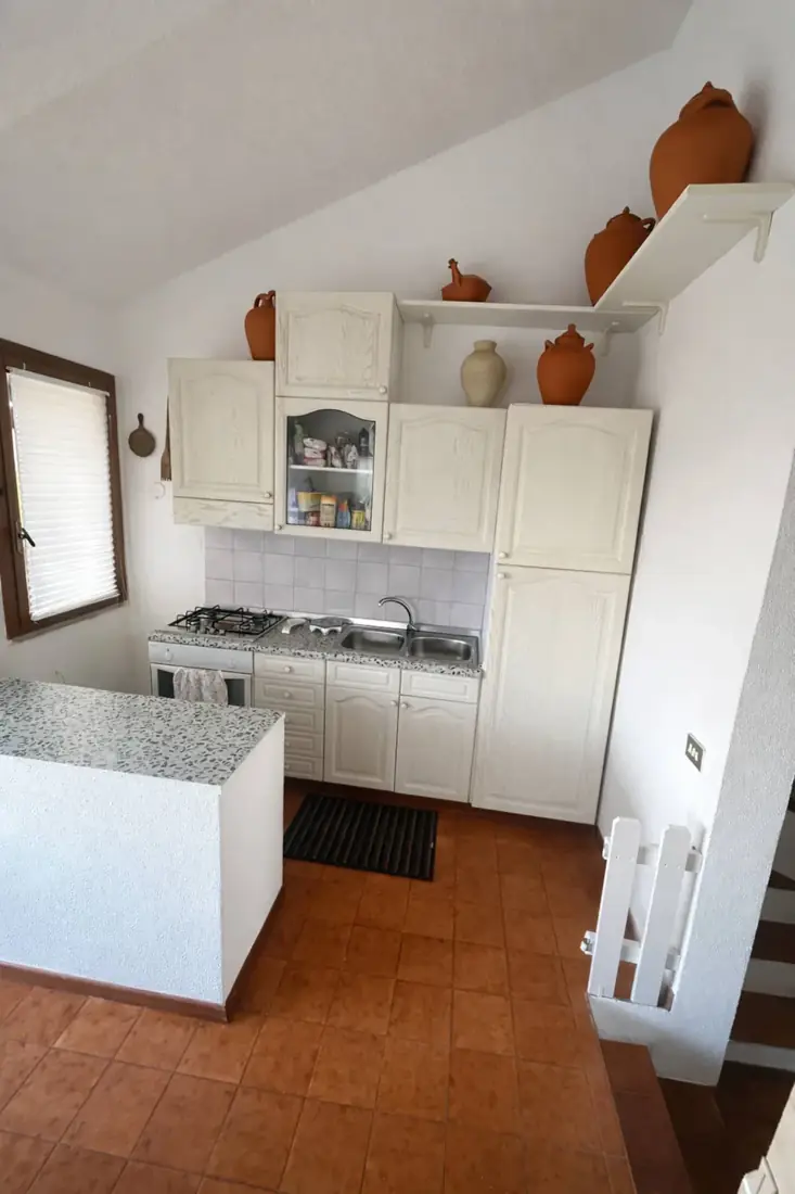 Porto Luna vista mare — Cucina completa