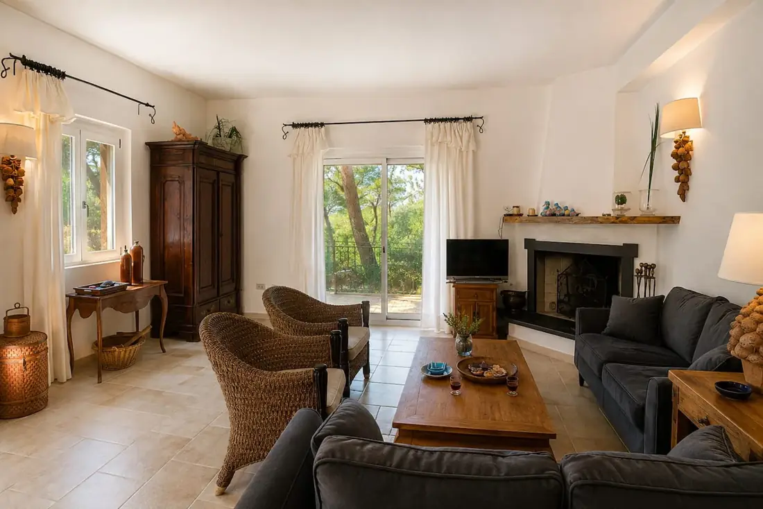 Villa a 400 metri dal mare — Salotto