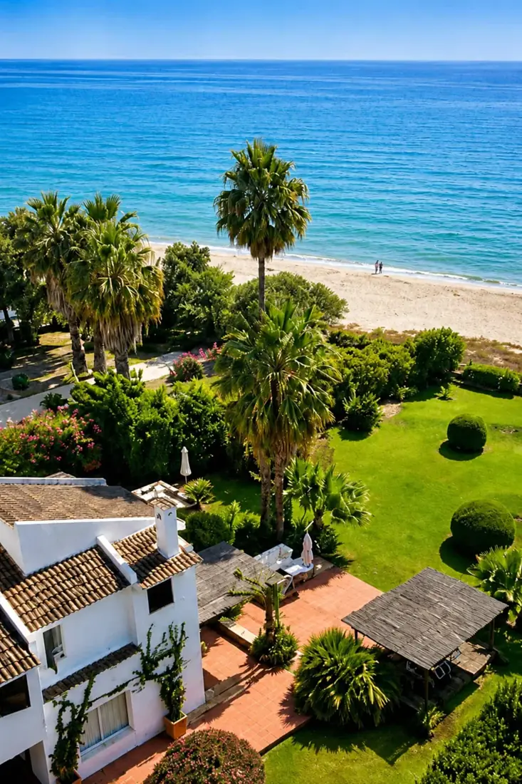 Villa indipendente fronte spiaggia